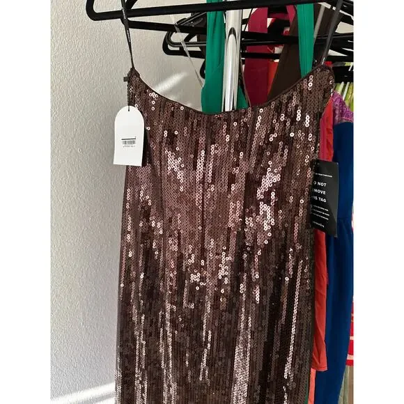 retrofete Ember Dress in Dark Chocolate - Picture 12 of 14